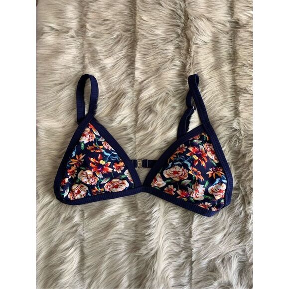 Cupshe Floral Bikini Top NWT L - Picture 1 of 6